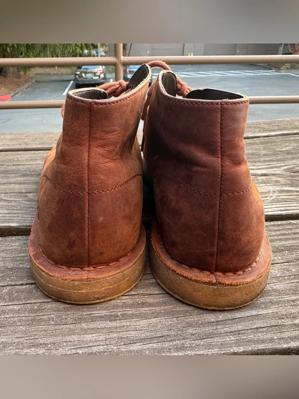 UGG Men's Leighton Dark Brown Leather ENERG Chukka Boots 11